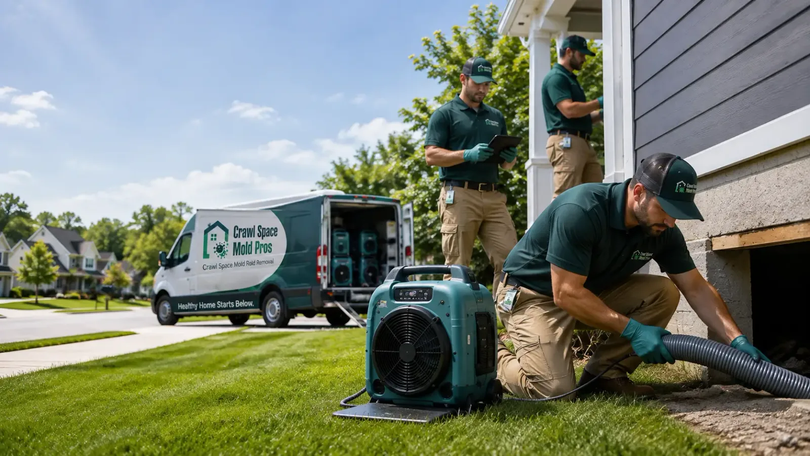 Crawl Space Mold Removal in Fillmore, IL